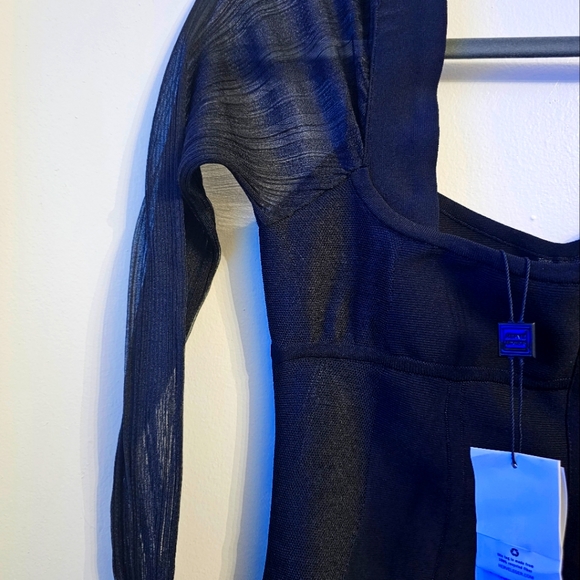 Woman Herve Leger Paris Mini Dress Size Large - Picture 7 of 12